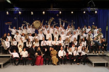 STOLETJE NAVDIHA 50. božično novoletni koncert Godbe Cerknica 89 Foto Ljubo Vukelič